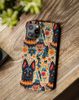 Bloomhound Shepherd Sentinel Slim Phone Cases