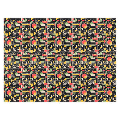 Kaleidoscope Dreams: Colorful Geometric Dorian Rug