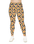 Modern Charm Labrador Chic Plus Size Leggings