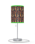 Floral Pawsome Dachsund Delight Lamp on a Stand