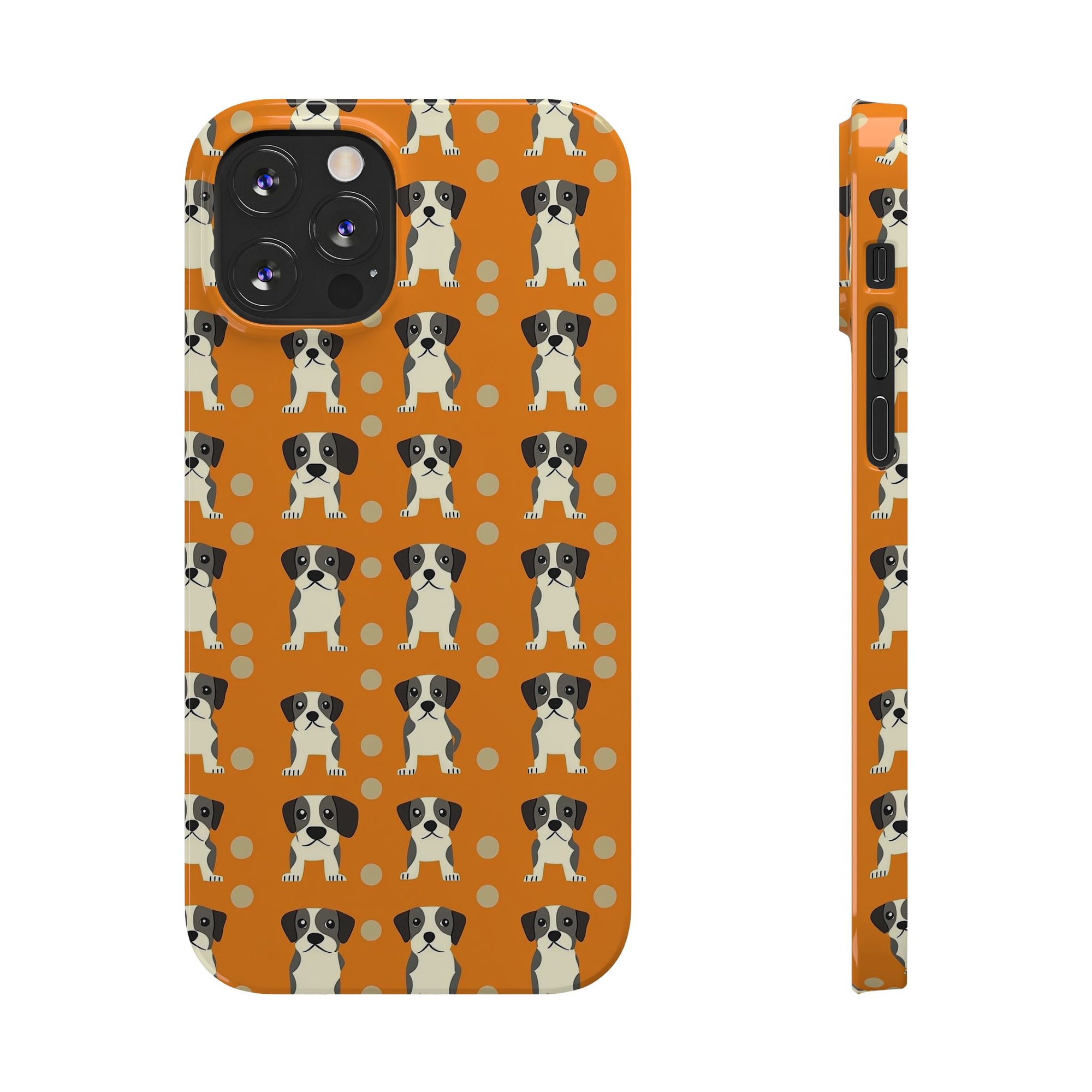 Boxer Blissful Chic Canine Slim Phone Cases