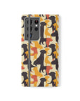 Modern Charm Labrador Chic Flip Cases