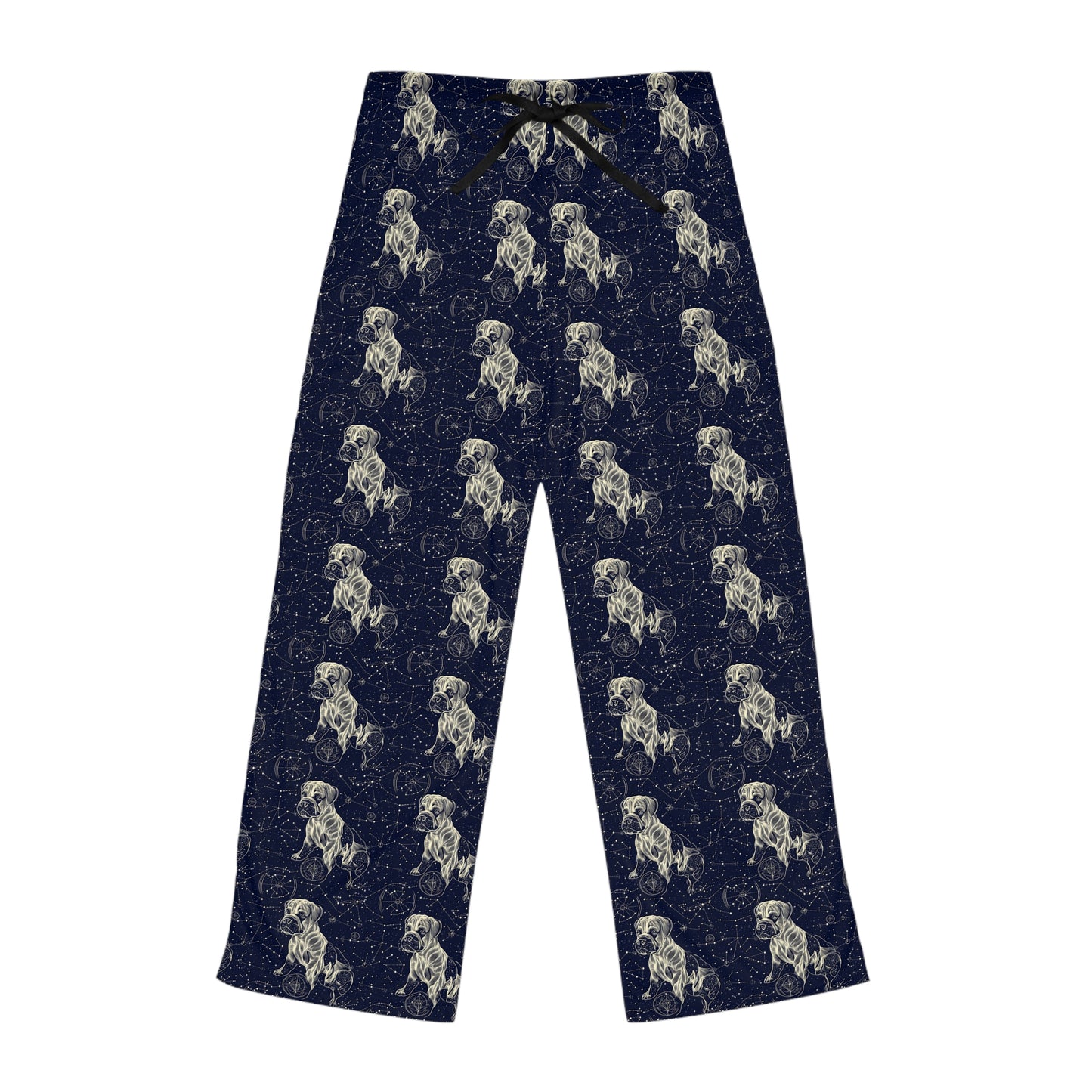 Celestial Boxer Bliss Women's Pajama Pants