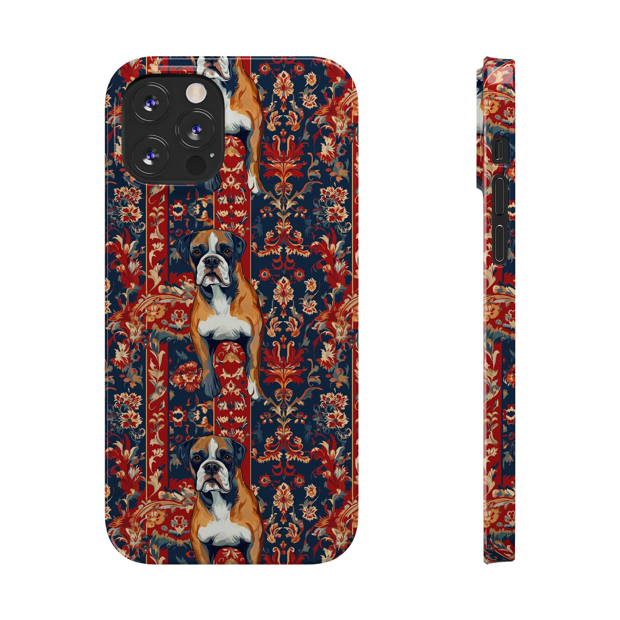 Boxer Blossom Tapestry Delight Slim Phone Cases