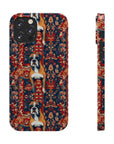 Boxer Blossom Tapestry Delight Slim Phone Cases