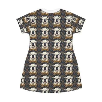 Wildwood Wanderlust Bulldog T-Shirt Dress