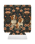 Beagle Blossom Bonanza Can Cooler Sleeve