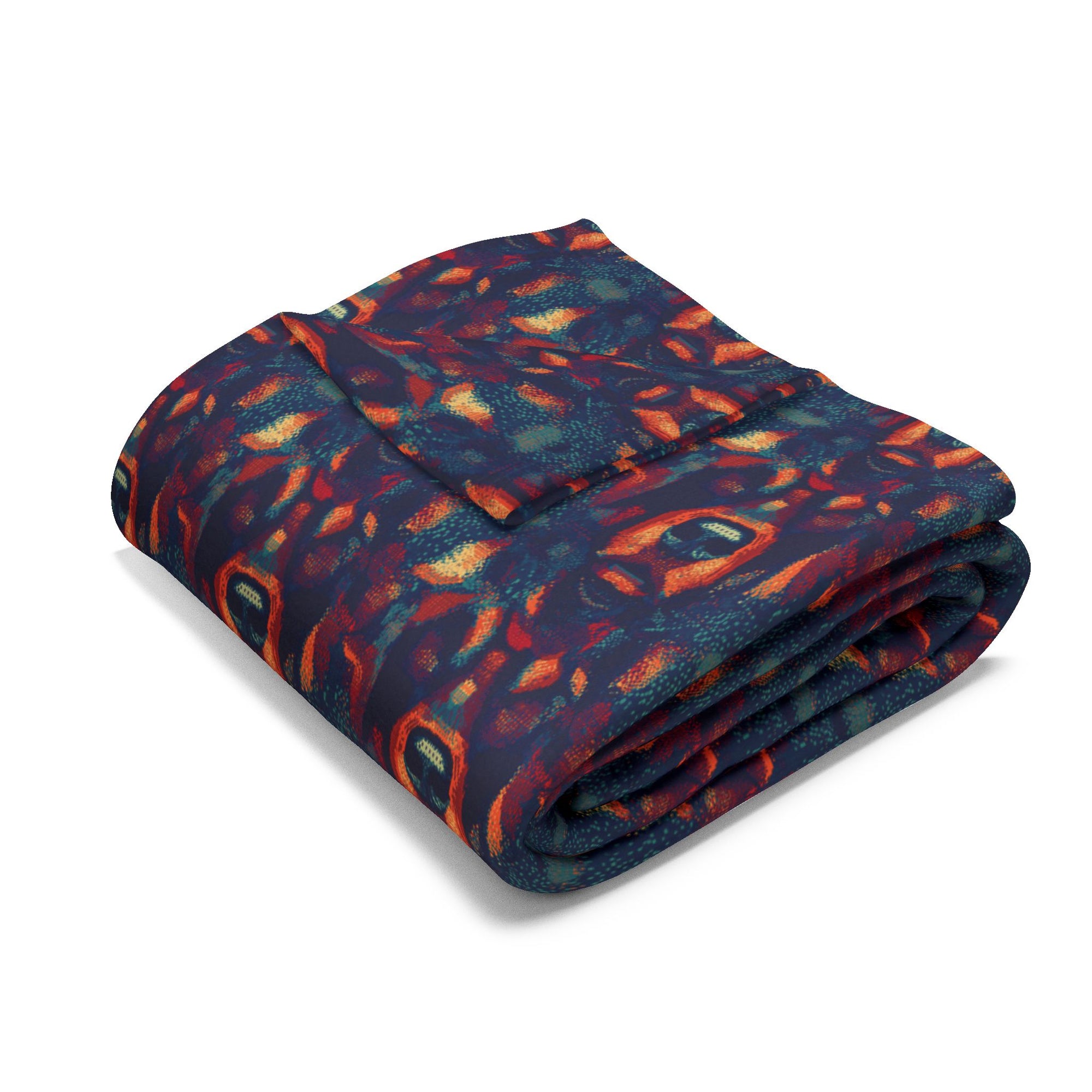 Rustic Rottie Charm Arctic Fleece Blanket