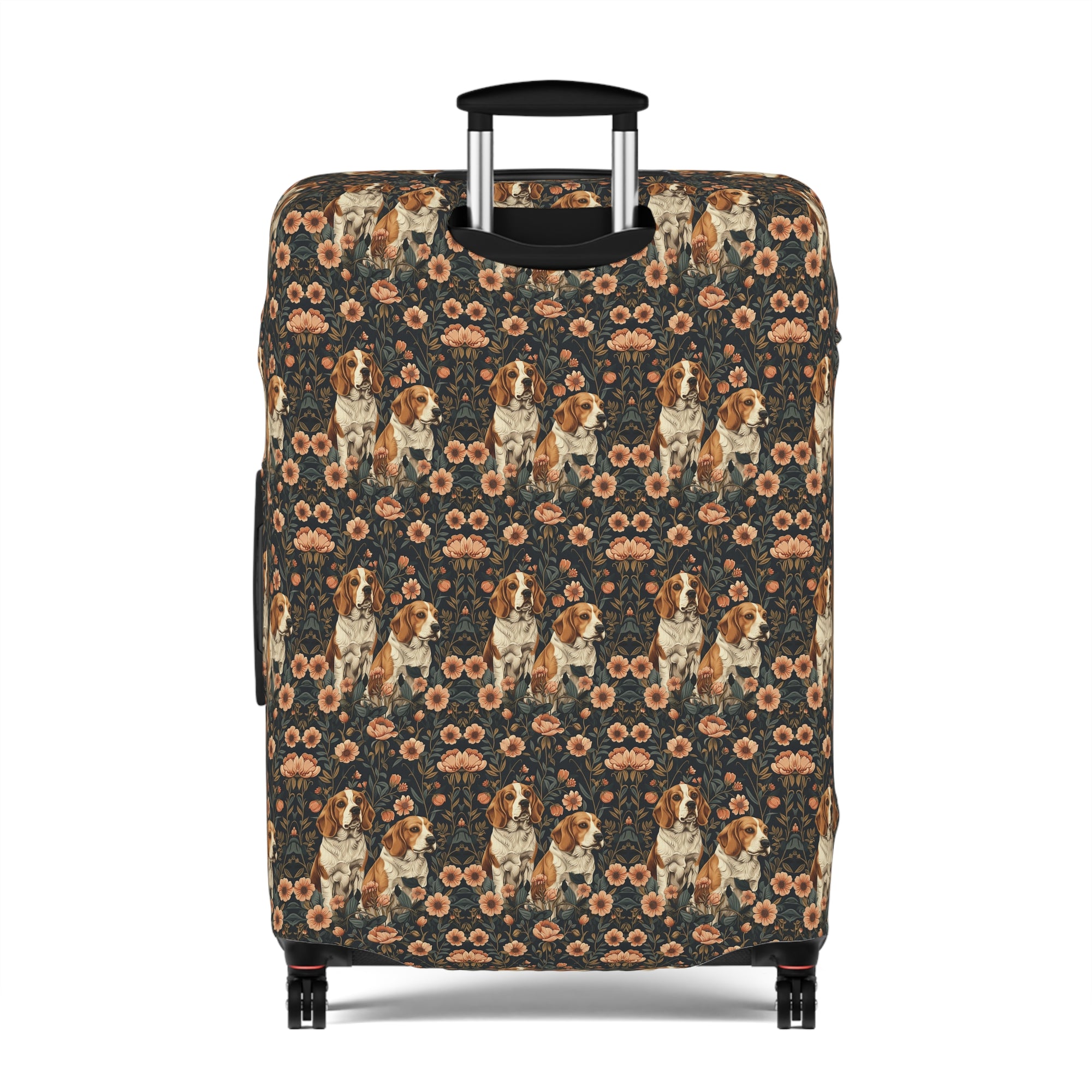 Beagle Blossom Bonanza Luggage Cover