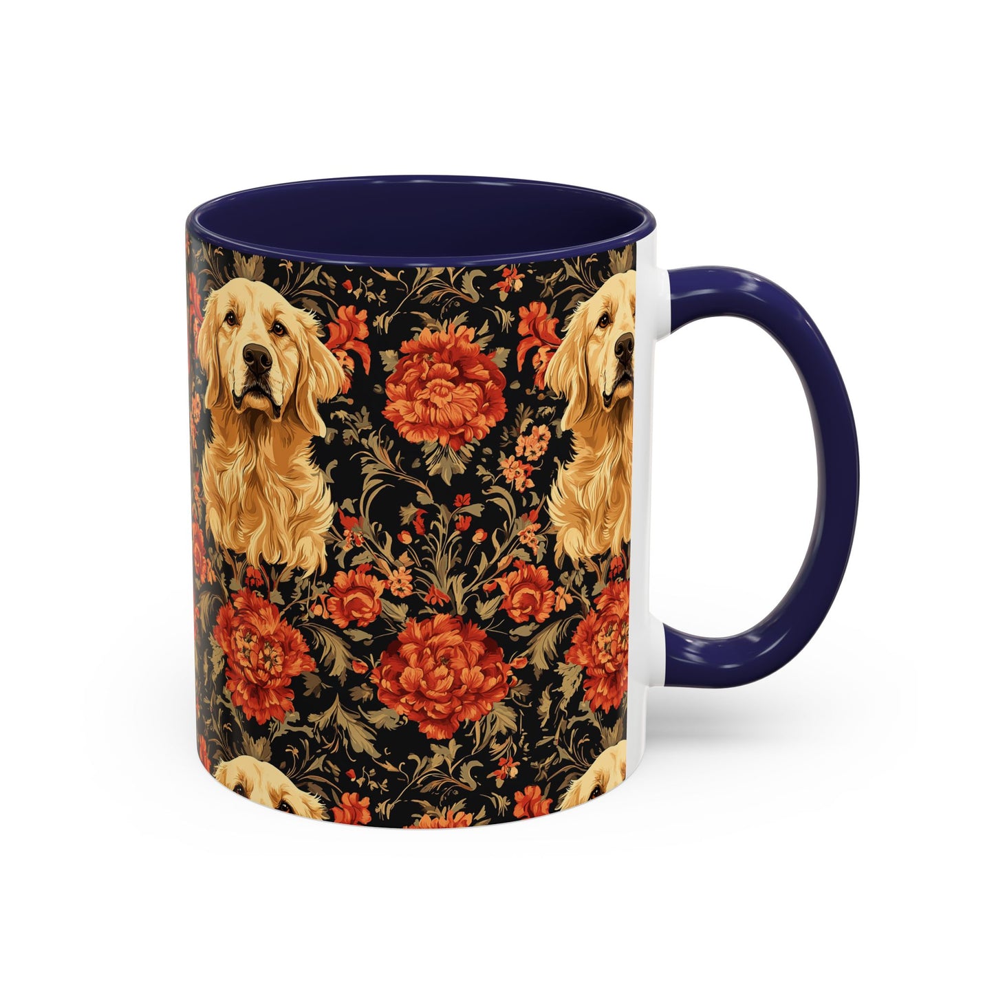 Golden Pawsatronic Tapestry Accent Coffee Mug