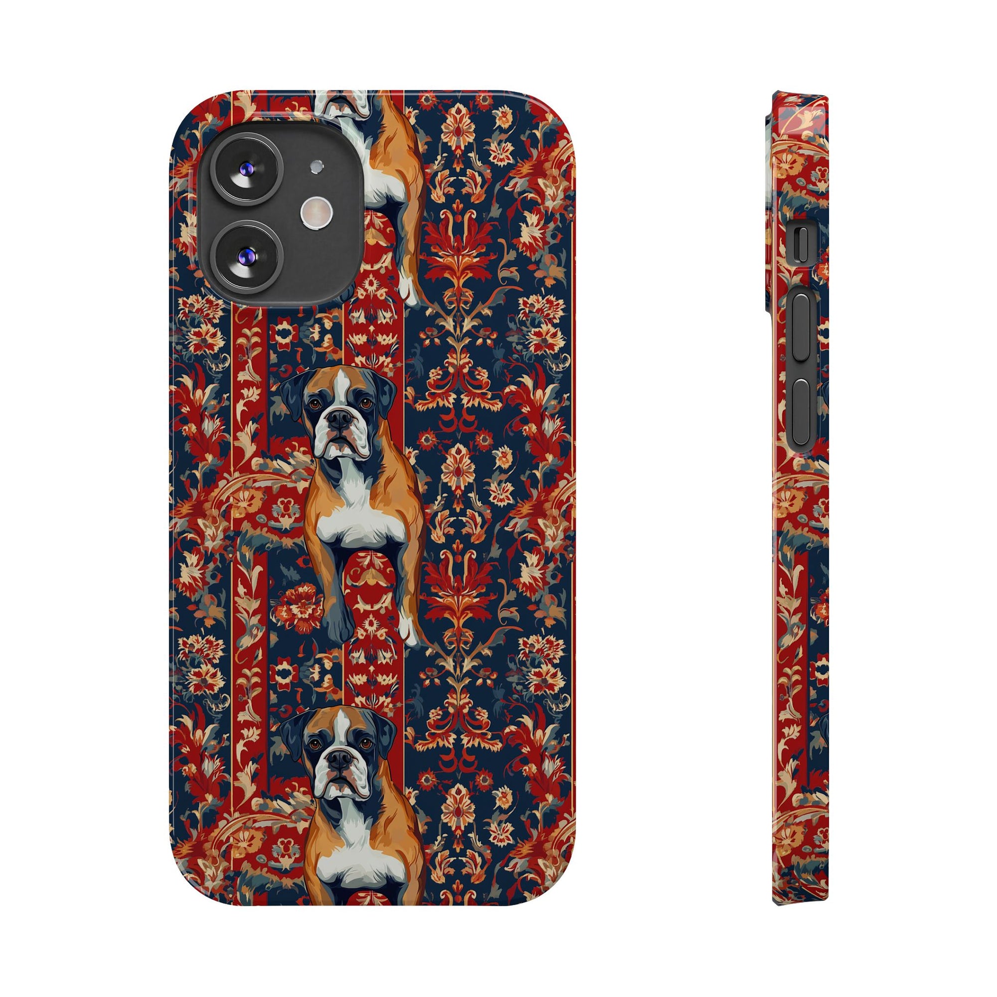 Boxer Blossom Tapestry Delight Slim Phone Cases