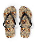 Bowtie Boxer Bliss Flip Flops