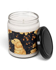 Golden Paws Floral Frenchie Scented Soy Candle