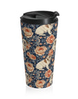 Blooming Bulldog Beauty Stainless Steel Travel Mug