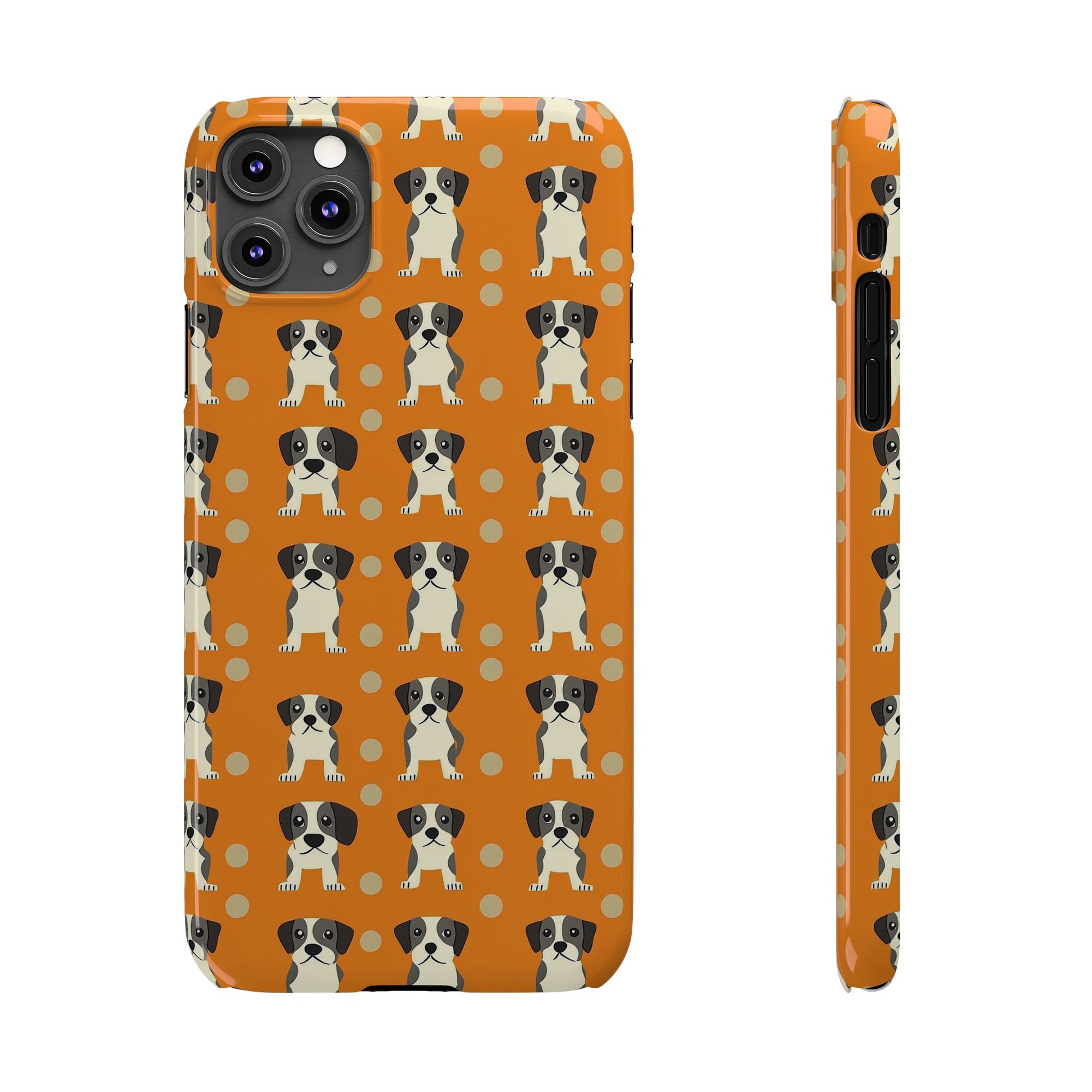 Boxer Blissful Chic Canine Slim Phone Cases