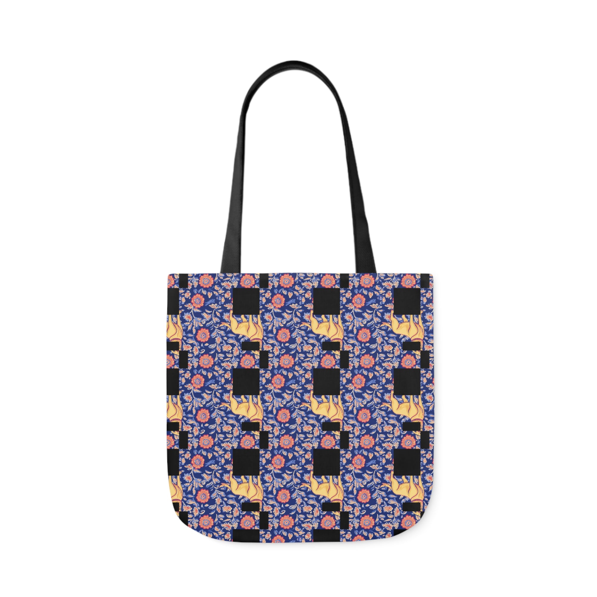 Bloomtastic Lab Petal Parade Canvas Tote Bag