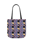 Bloomtastic Lab Petal Parade Canvas Tote Bag