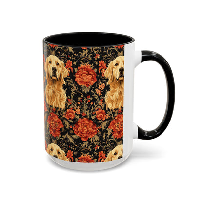 Golden Pawsatronic Tapestry Accent Coffee Mug