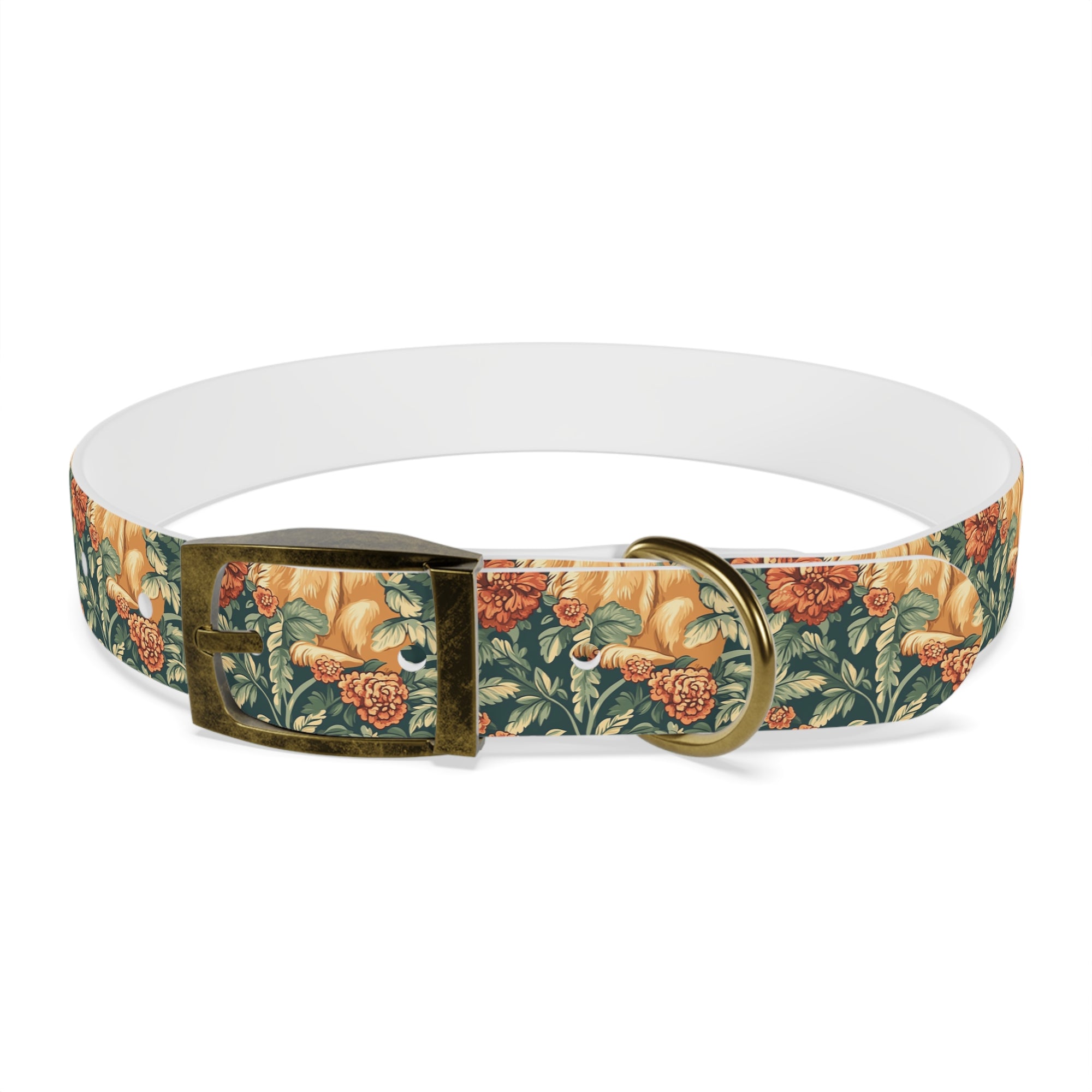 Blooming Goldie Glam Dog Collar