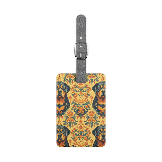 Royal Rottie Regalia Luggage Tag