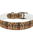 Yorkie Charm Twins Dog Collar