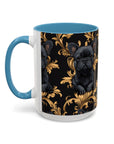 Regal Frenchie Noir Elegance Accent Coffee Mug