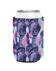 Funky Geometric Boxerista Can Cooler Sleeve