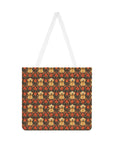 Golden Pawsatronic Tapestry Shoulder Tote Bag