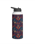 Rustic Rottie Charm Stainless Steel Water Bottle