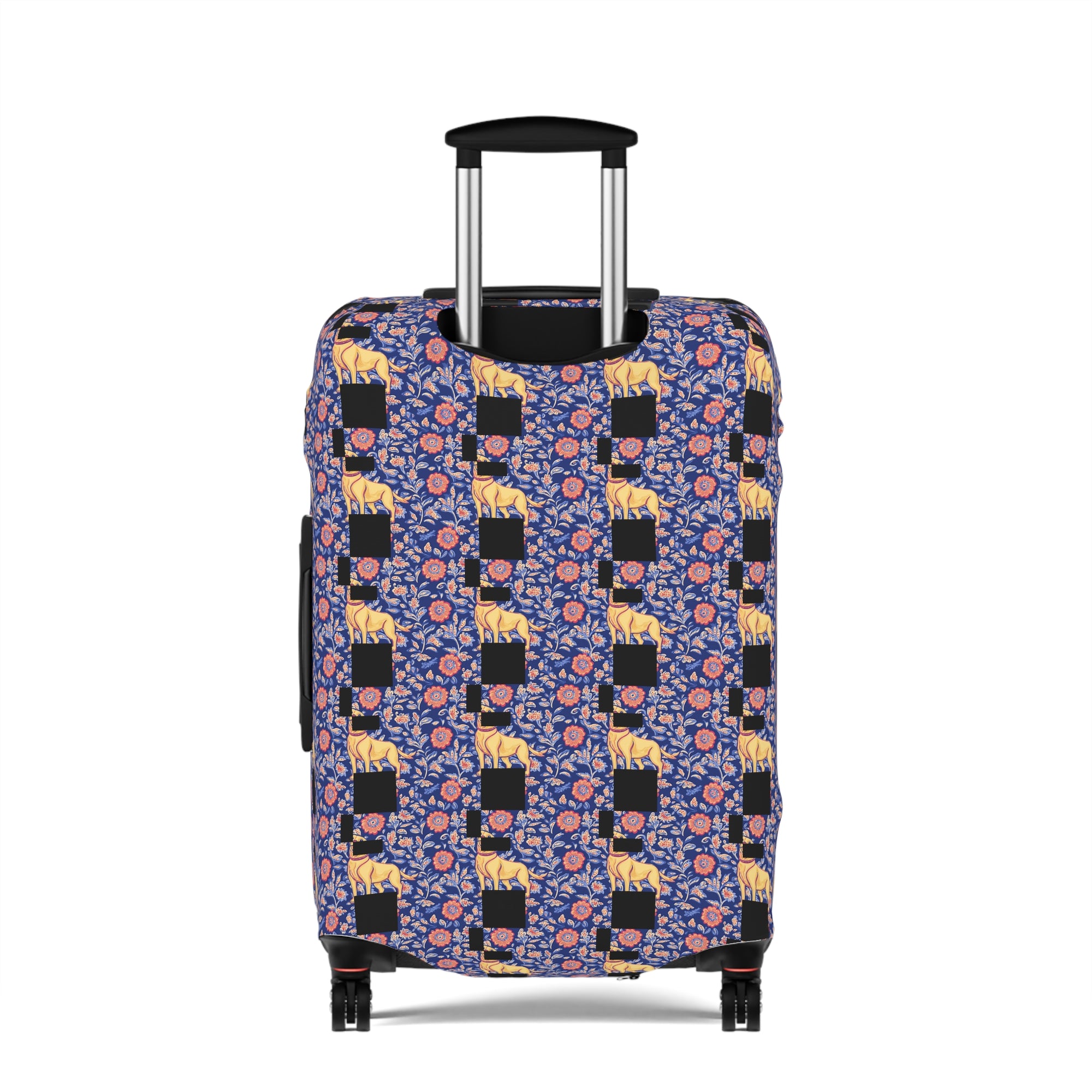 Bloomtastic Lab Petal Parade Luggage Cover