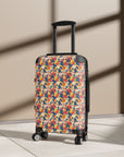 Bloom Pup Frenchietastic Splatter Suitcase