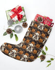 Bloomingly Bulldogistic Bouquet Christmas Stockings