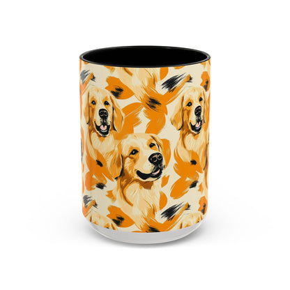 Golden Glitz 'n Glamour Woofwear Accent Coffee Mug