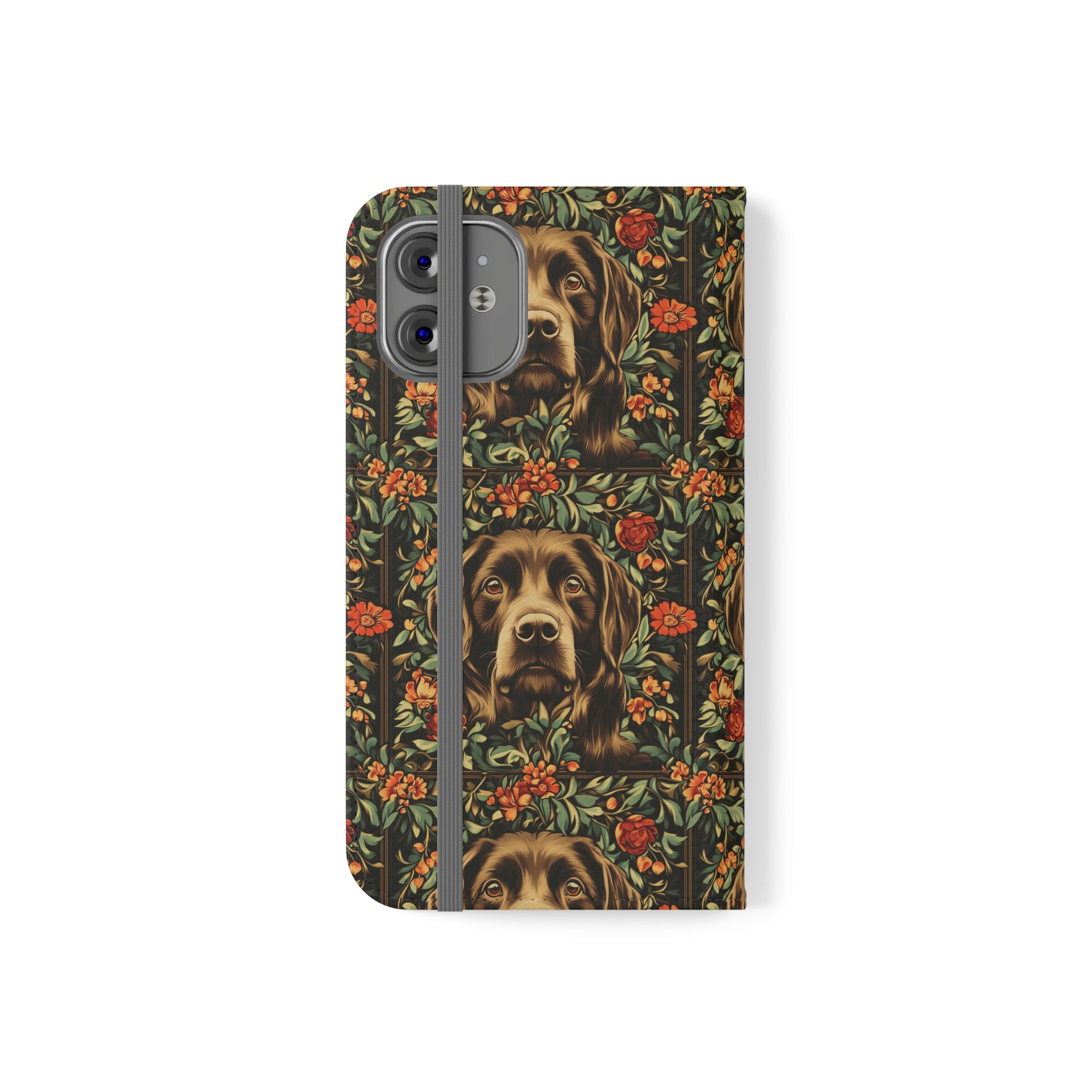 Labrador Lush Pooch Tapestry Flip Cases