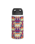 Glitchy Bulldog Blitz Stainless Steel Water Bottle