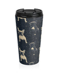 Frenchie Celestial Soar Stainless Steel Travel Mug