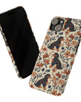 Blossoming Dachshunds Delight Slim Phone Cases