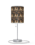 Beagle Blossom Bonanza Lamp on a Stand