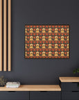 Golden Pawsatronic Tapestry Matte Canvas, Framed