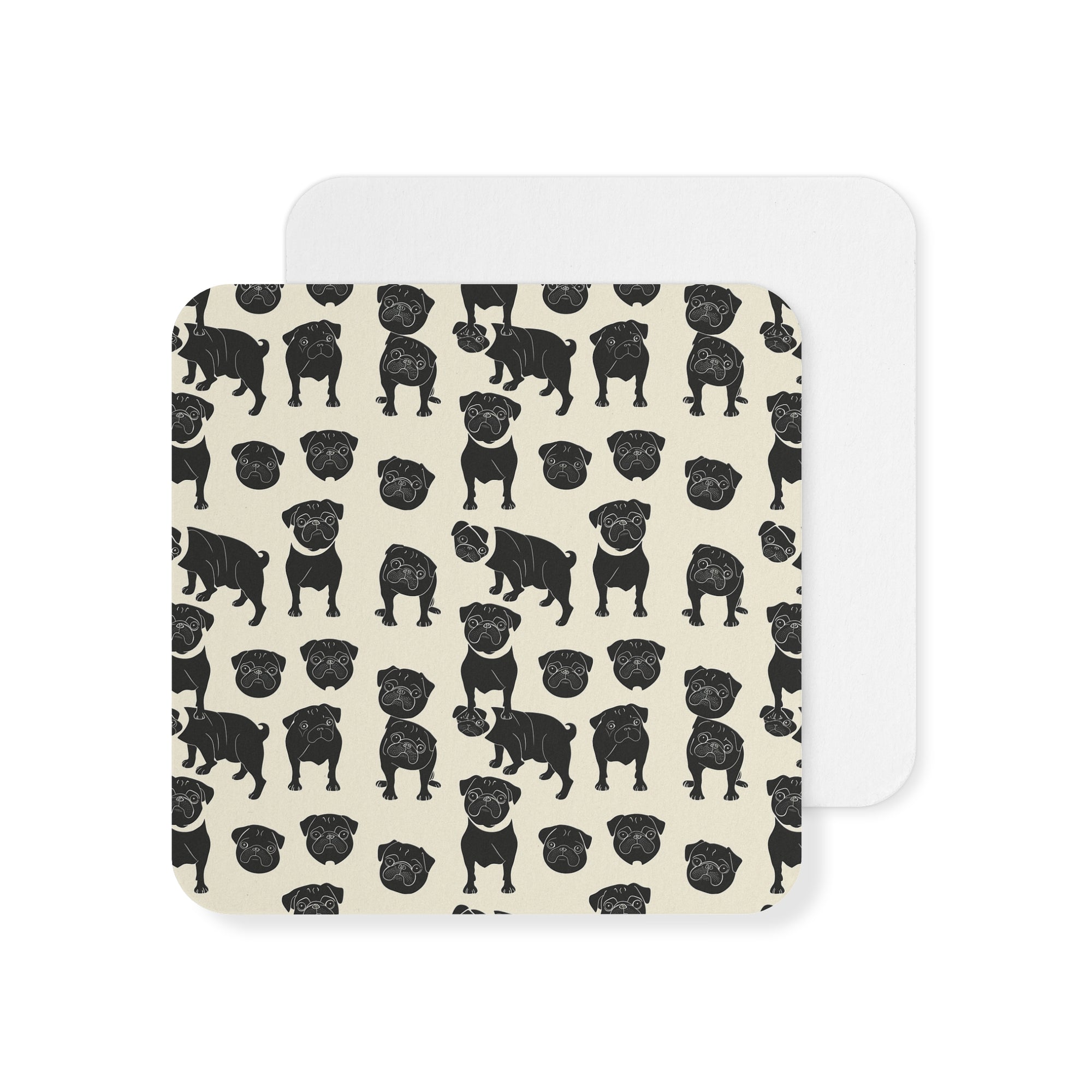 Puggie Pout Perfection Coasters