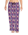 Dazzling Bulldog Chic Women's Pajama Pants