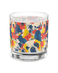 Bloom Pup Frenchietastic Splatter Rocks Glass