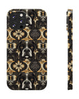 Manor Pup Boxer Royale Slim Phone Cases