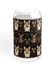 Nighttime Corgi Glow Stride Sipper Glass