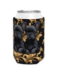 Regal Frenchie Noir Elegance Can Cooler Sleeve