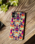 Glitchy Bulldog Blitz Slim Phone Cases