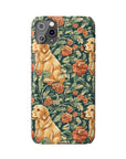 Blooming Goldie Glam Slim Phone Cases