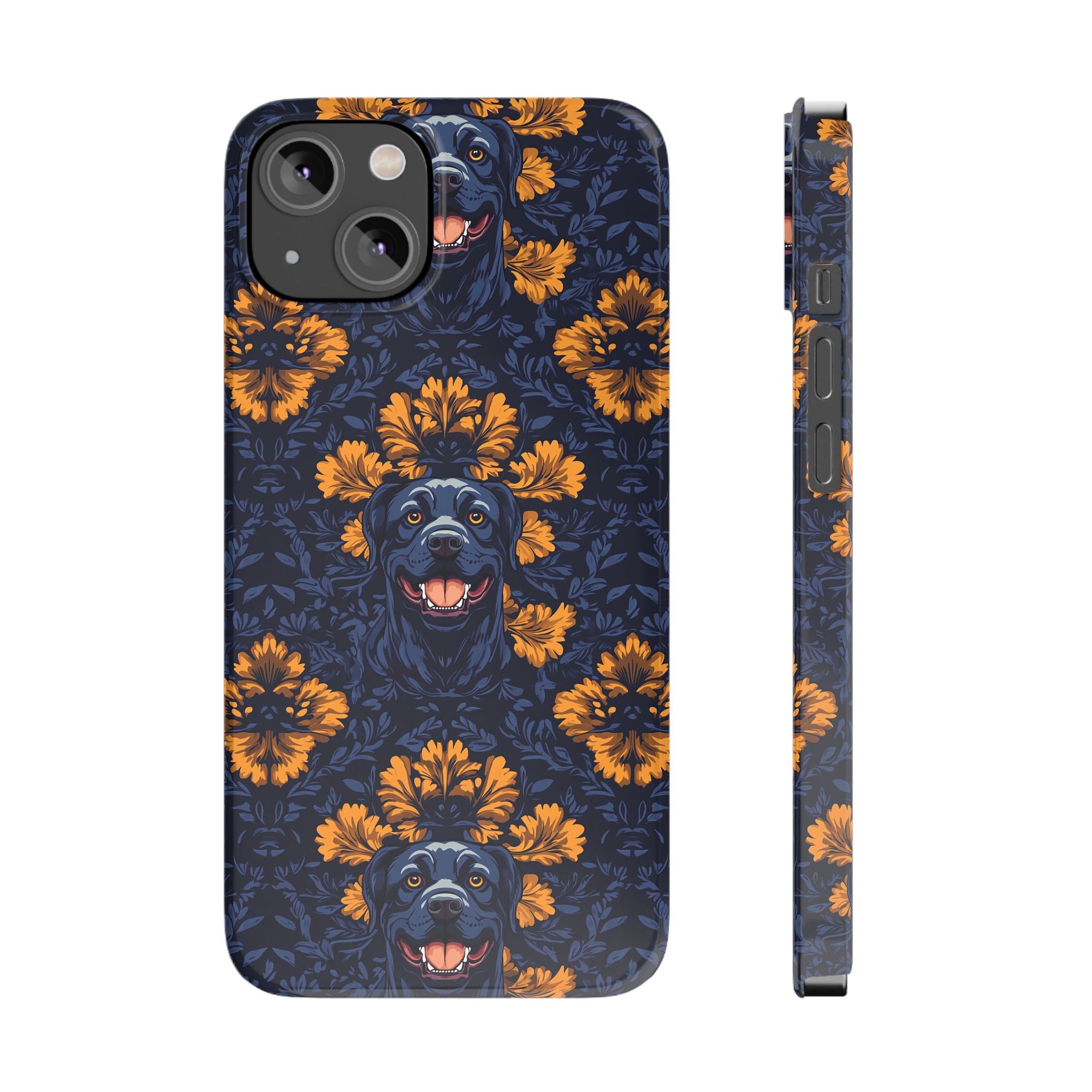 Royal Rottweiler Regalia Slim Phone Cases