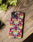 Glitchy Bulldog Blitz Slim Phone Cases