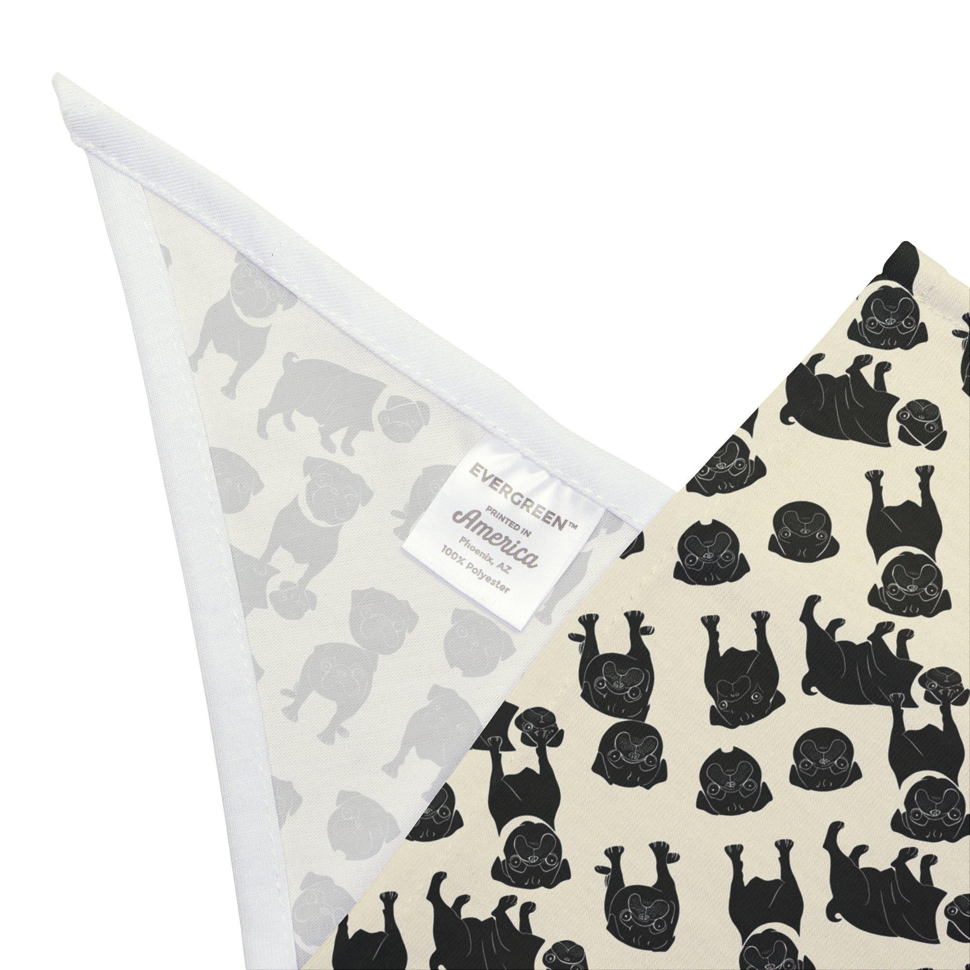 Puggie Pout Perfection Pet Bandana